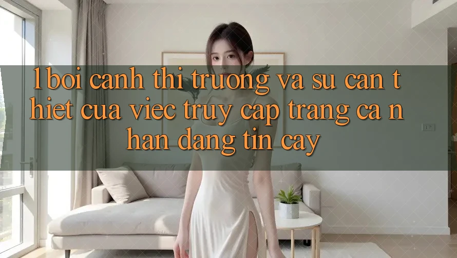 1. Bối Cảnh Thị Trường Và Sự Cần Thiết Của Việc Truy cập trang cá nhân Đáng tin cậy