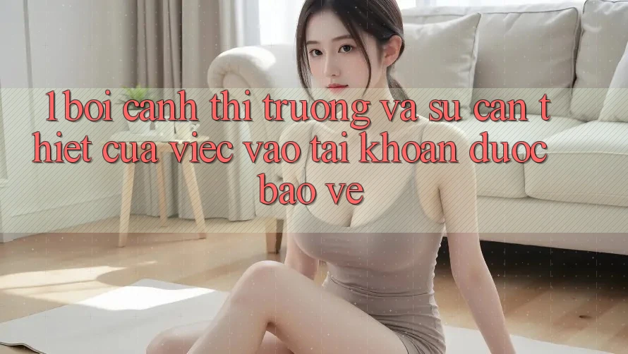 1. Bối Cảnh Thị Trường Và Sự Cần Thiết Của Việc Vào tài khoản Được bảo vệ