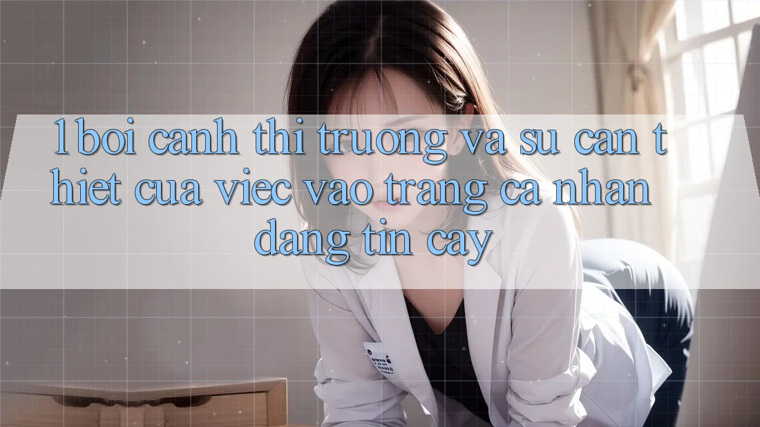 1. Bối Cảnh Thị Trường Và Sự Cần Thiết Của Việc Vào trang cá nhân Đáng tin cậy