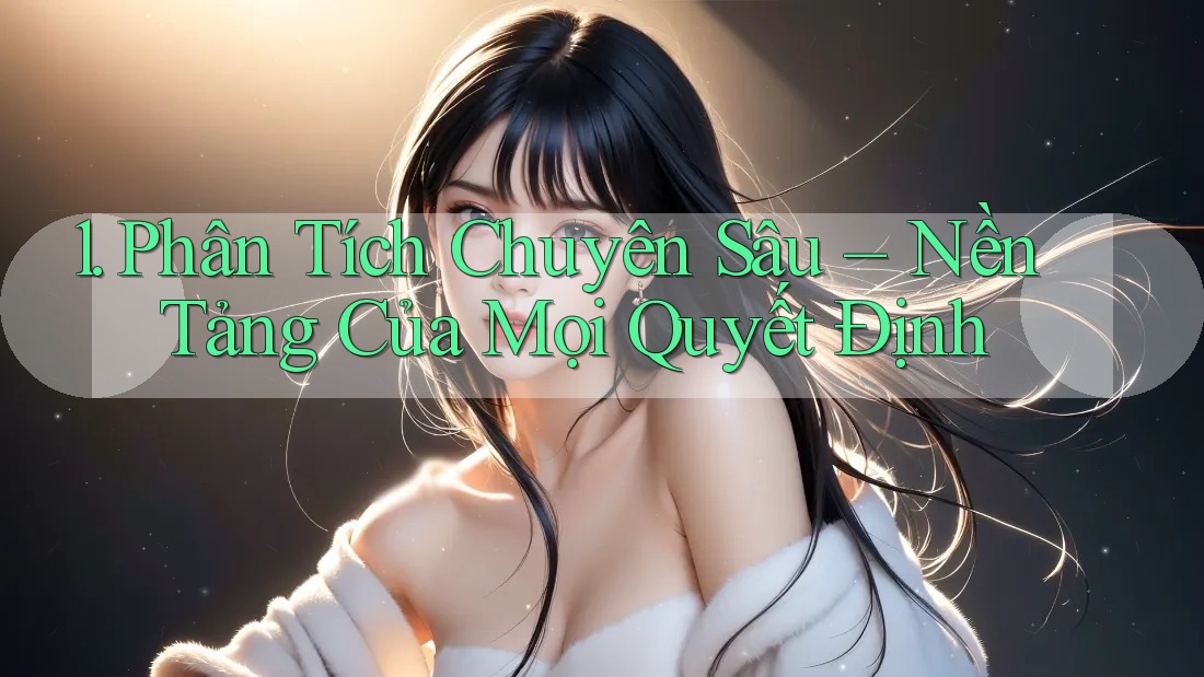 1. Phân Tích Chuyên Sâu – Nền Tảng Của Mọi Quyết Định