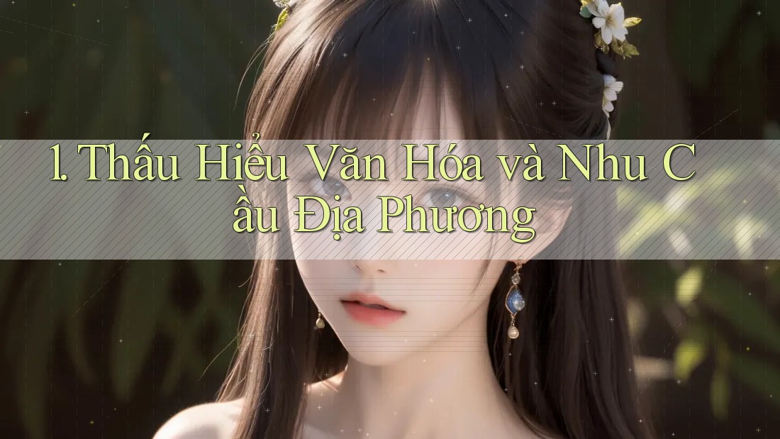 1. Thấu Hiểu Văn Hóa và Nhu Cầu Địa Phương
