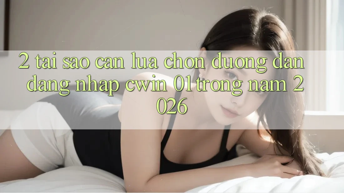 2. Tại Sao Cần Lựa Chọn Đường dẫn Đăng Nhập “cwin 01” Trong Năm 2026?