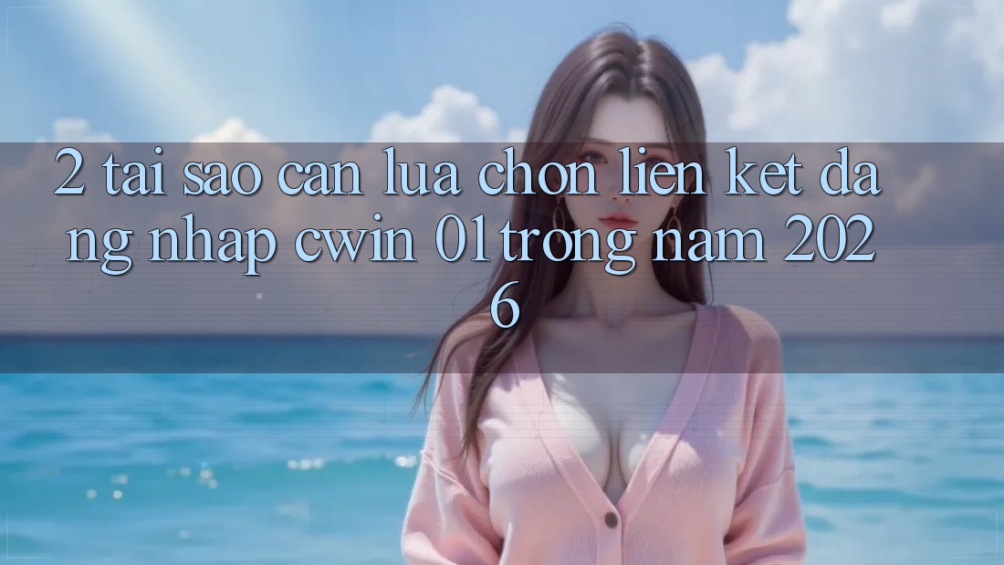 2. Tại Sao Cần Lựa Chọn Liên kết Đăng Nhập “cwin 01” Trong Năm 2026?