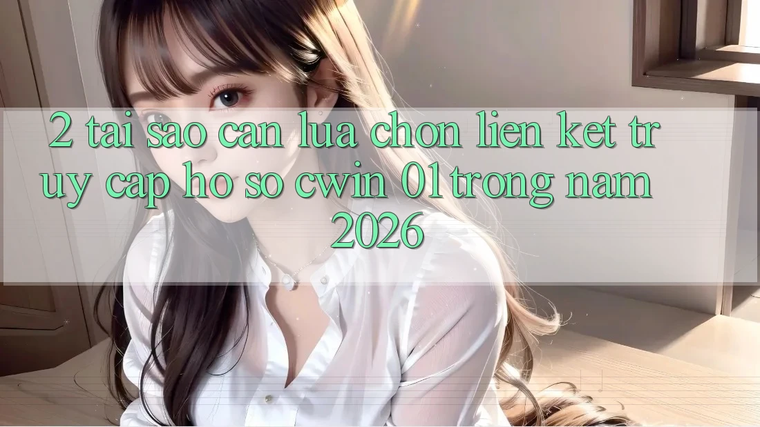 2. Tại Sao Cần Lựa Chọn Liên kết Truy cập hồ sơ “cwin 01” Trong Năm 2026?