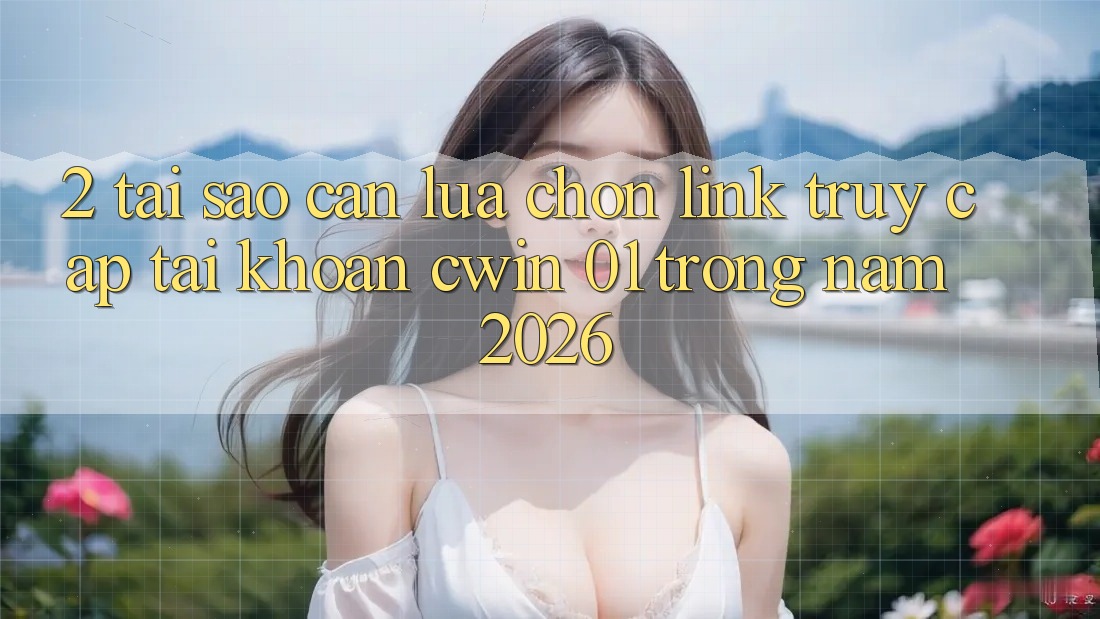 2. Tại Sao Cần Lựa Chọn Link Truy cập tài khoản “cwin 01” Trong Năm 2026?