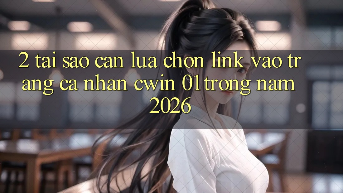 2. Tại Sao Cần Lựa Chọn Link Vào trang cá nhân “cwin 01” Trong Năm 2026?