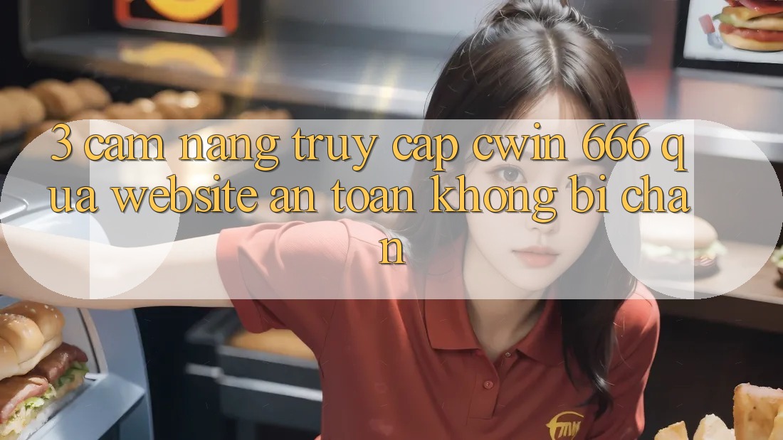 3. Cẩm nang Truy Cập Cwin 666 Qua Website An Toàn, Không Bị Chặn