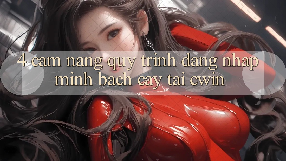 4. Cẩm nang Quy Trình Đăng Nhập Minh bạch cậy Tại Cwin