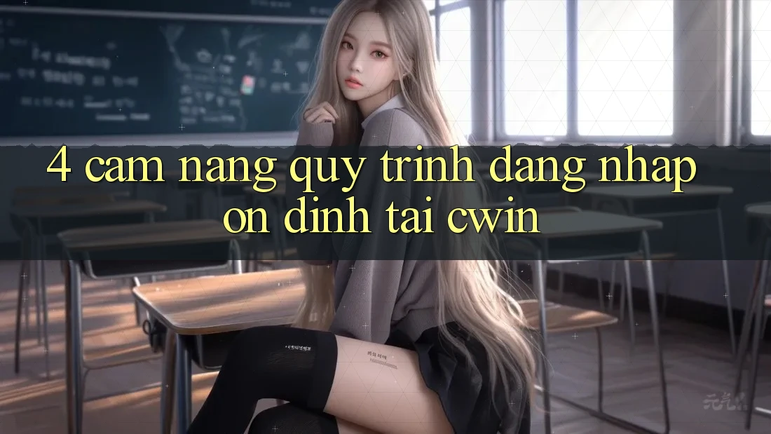 4. Cẩm nang Quy Trình Đăng Nhập Ổn định Tại Cwin