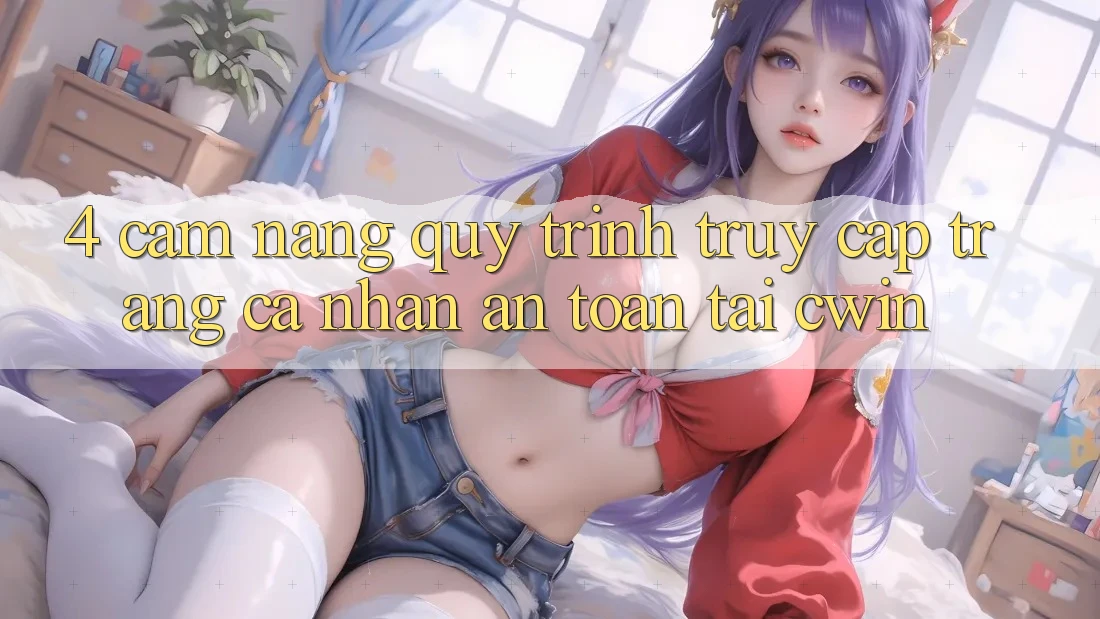 4. Cẩm nang Quy Trình Truy cập trang cá nhân An Toàn Tại Cwin