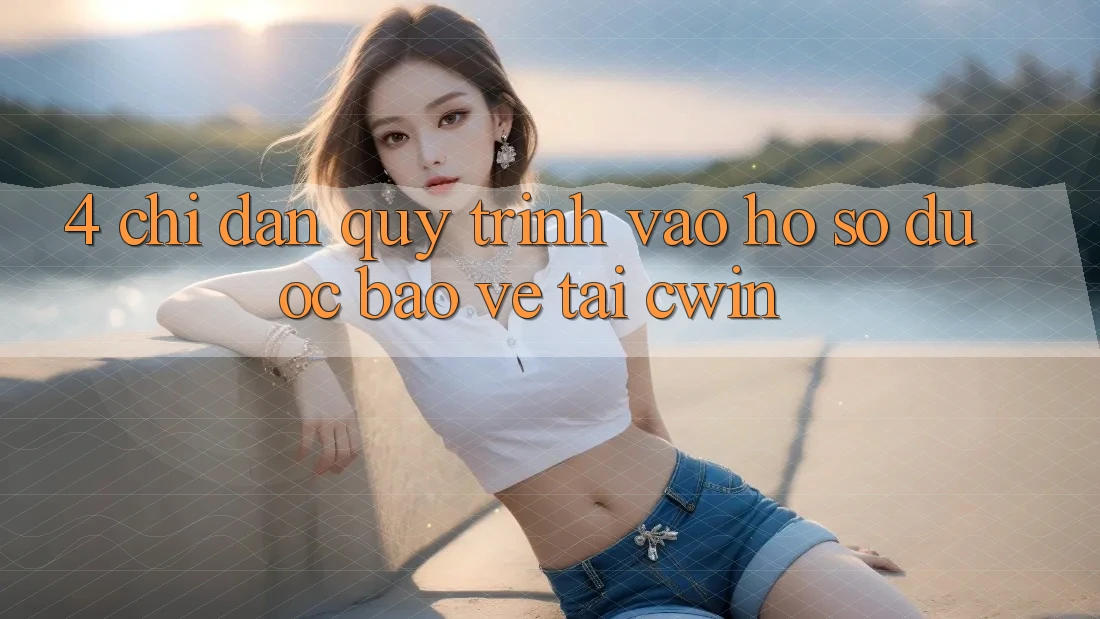 4. Chỉ dẫn Quy Trình Vào hồ sơ Được bảo vệ Tại Cwin