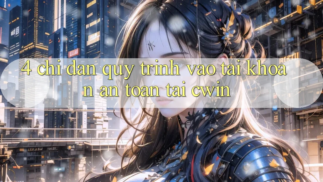 4. Chỉ dẫn Quy Trình Vào tài khoản An toàn Tại Cwin