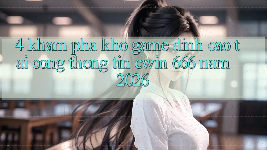 4. Khám Phá Kho Game Đỉnh Cao Tại Cổng thông tin Cwin 666 Năm 2026