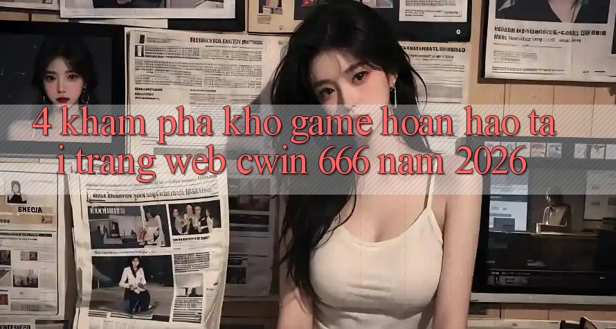 4. Khám Phá Kho Game Hoàn hảo Tại Trang web Cwin 666 Năm 2026