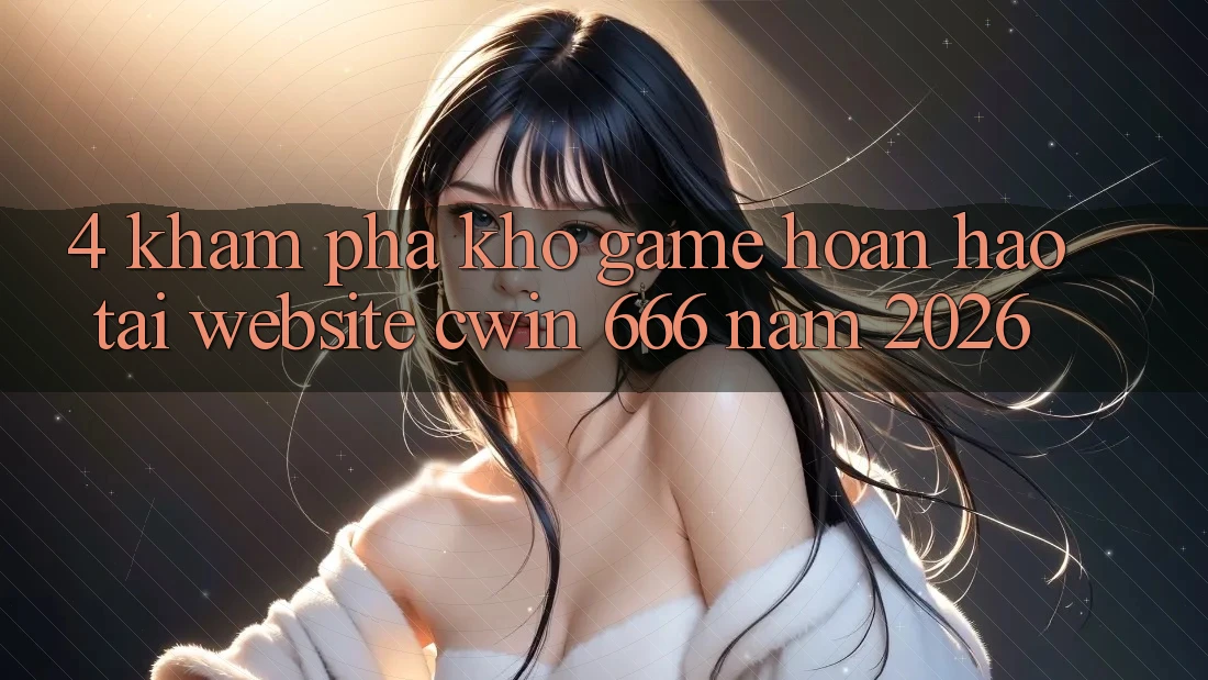 4. Khám phá Kho Game Hoàn hảo Tại Website Cwin 666 Năm 2026