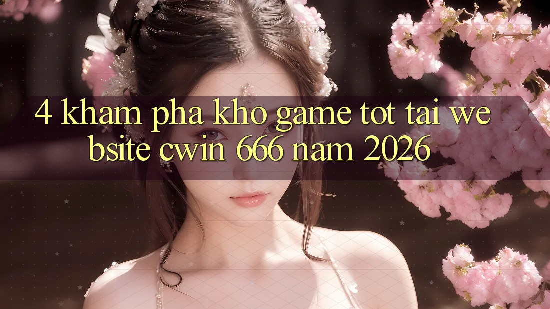 4. Khám Phá Kho Game Tốt Tại Website Cwin 666 Năm 2026