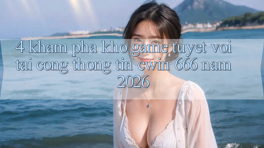 4. Khám Phá Kho Game Tuyệt vời Tại Cổng thông tin Cwin 666 Năm 2026