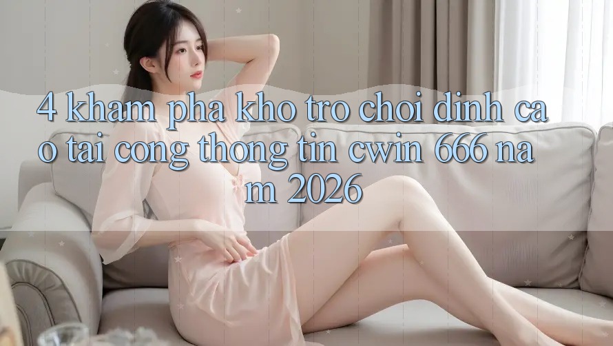 4. Khám Phá Kho Trò chơi Đỉnh Cao Tại Cổng thông tin Cwin 666 Năm 2026