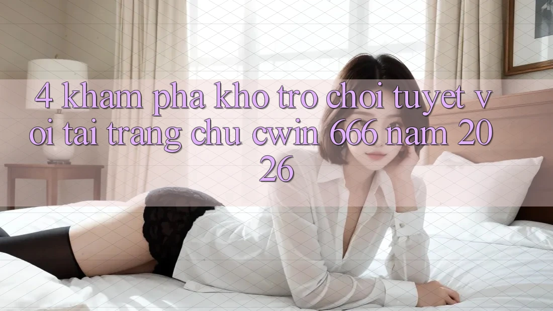 4. Khám Phá Kho Trò chơi Tuyệt vời Tại Trang chủ Cwin 666 Năm 2026
