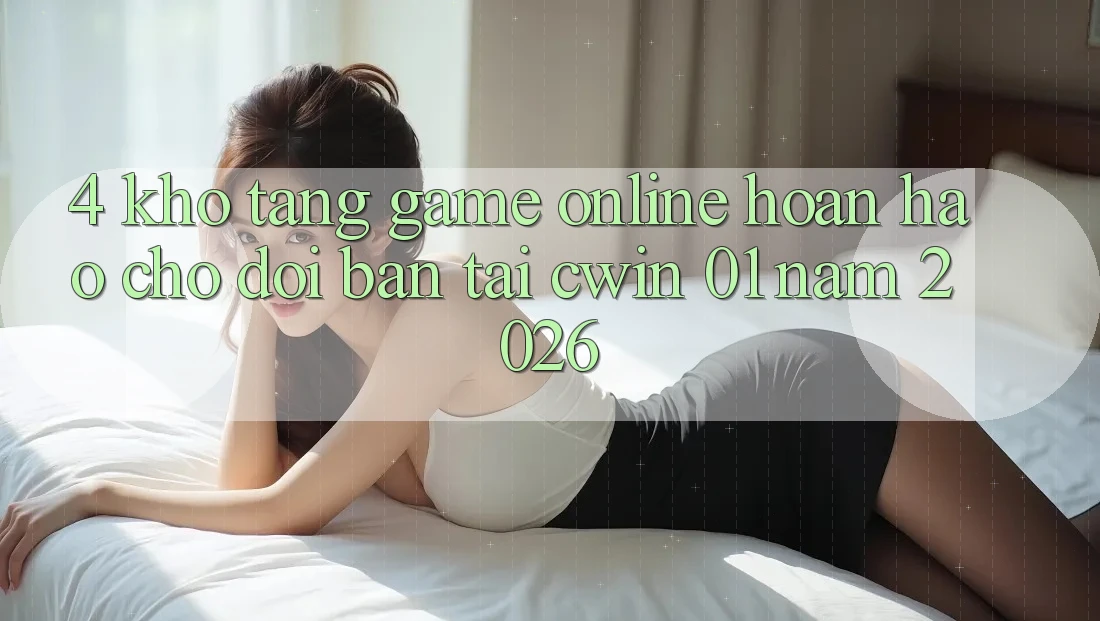 4. Kho Tàng Game online Hoàn hảo Chờ Đợi Bạn Tại Cwin 01 Năm 2026