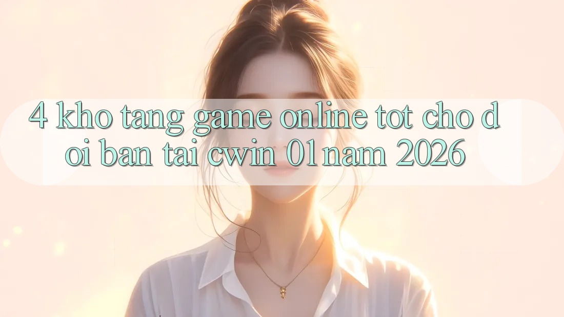 4. Kho Tàng Game online Tốt Chờ Đợi Bạn Tại Cwin 01 Năm 2026