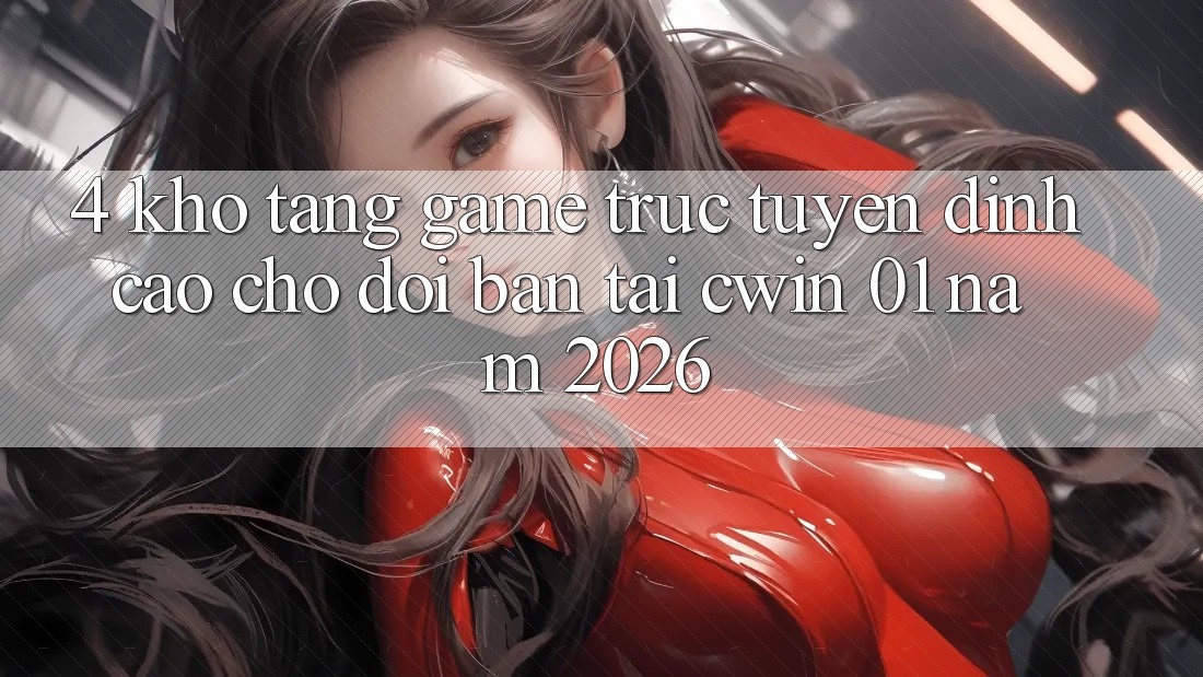 4. Kho Tàng Game Trực Tuyến Đỉnh Cao Chờ Đợi Bạn Tại Cwin 01 Năm 2026
