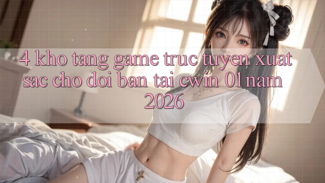 4. Kho Tàng Game Trực Tuyến Xuất sắc Chờ Đợi Bạn Tại Cwin 01 Năm 2026