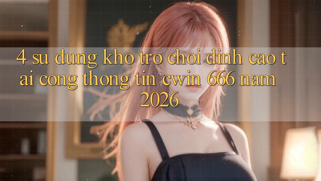 4. Sử dụng Kho Trò chơi Đỉnh Cao Tại Cổng thông tin Cwin 666 Năm 2026