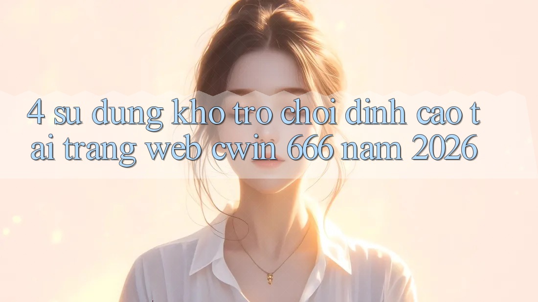 4. Sử dụng Kho Trò chơi Đỉnh Cao Tại Trang web Cwin 666 Năm 2026