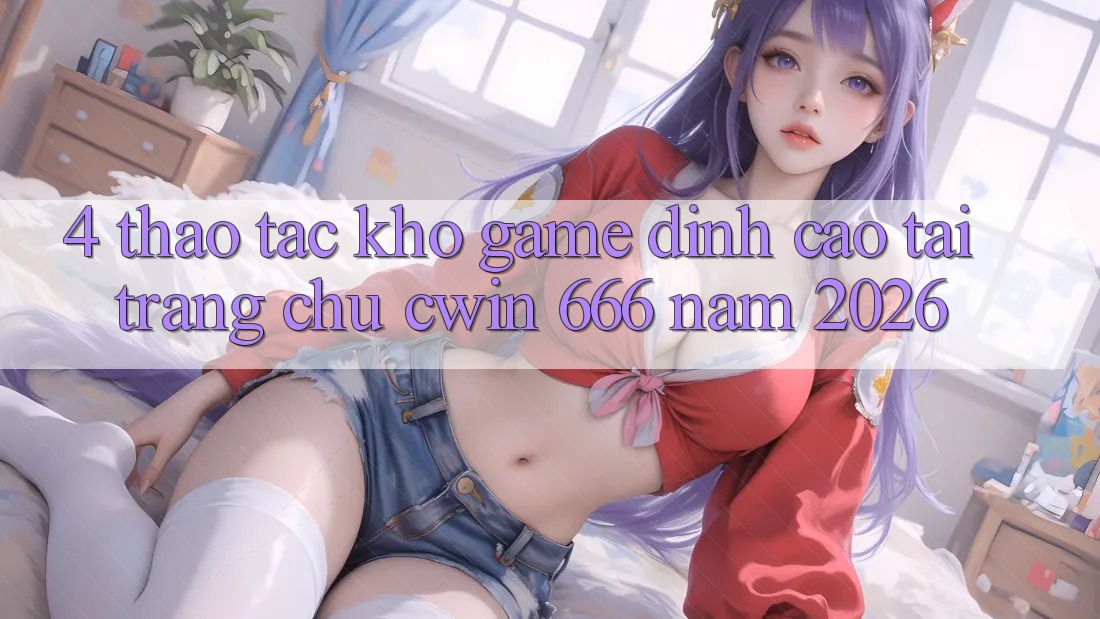 4. Thao tác Kho Game Đỉnh Cao Tại Trang chủ Cwin 666 Năm 2026