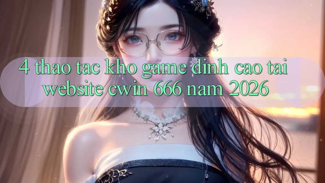 4. Thao tác Kho Game Đỉnh Cao Tại Website Cwin 666 Năm 2026