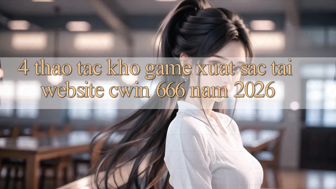 4. Thao tác Kho Game Xuất sắc Tại Website Cwin 666 Năm 2026