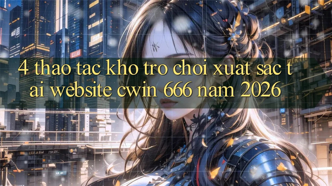 4. Thao tác Kho Trò chơi Xuất sắc Tại Website Cwin 666 Năm 2026