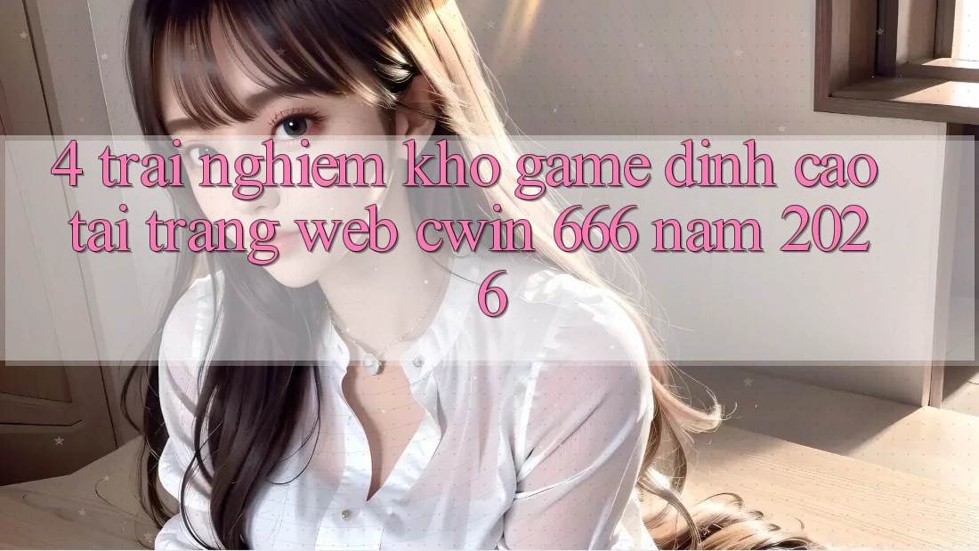 4. Trải nghiệm Kho Game Đỉnh Cao Tại Trang web Cwin 666 Năm 2026
