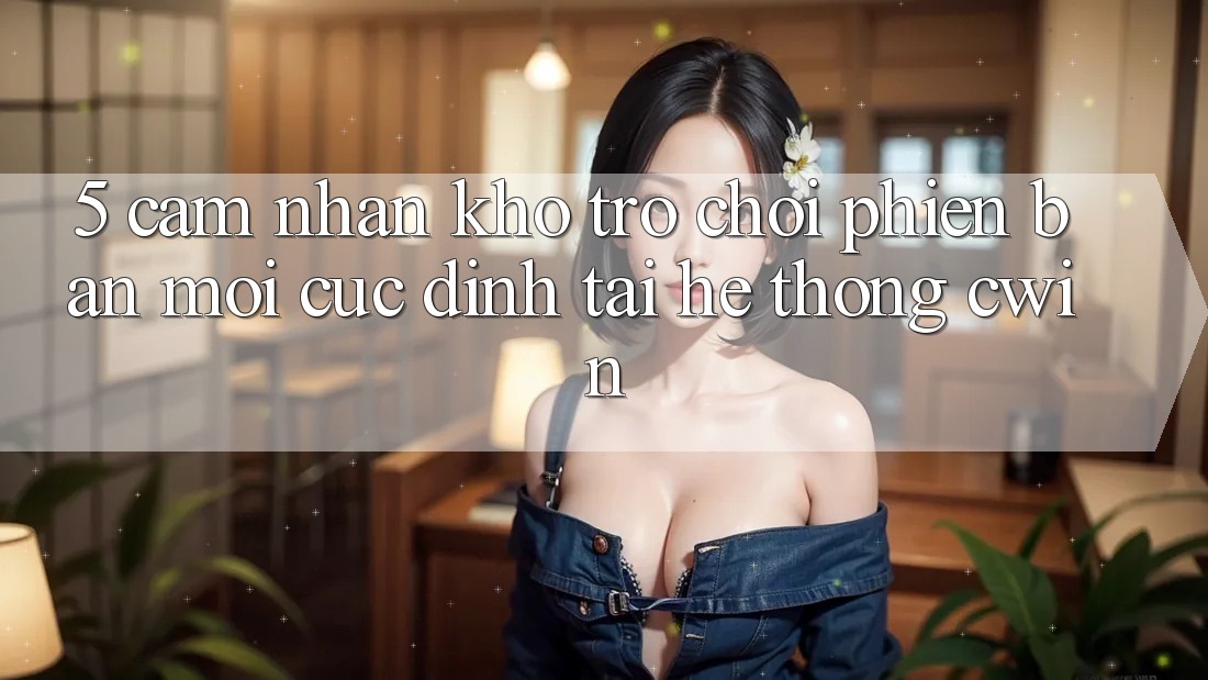 5. Cảm nhận Kho Trò chơi Phiên bản mới Cực Đỉnh Tại Hệ Thống Cwin