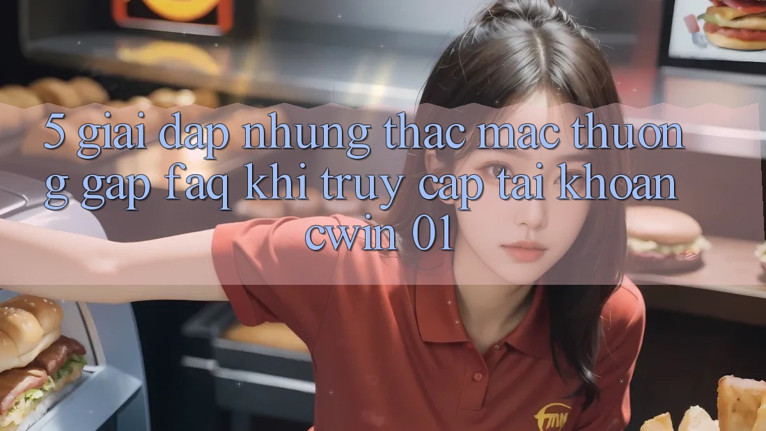5. Giải Đáp Những Thắc Mắc Thường Gặp (FAQ) Khi Truy cập tài khoản Cwin 01