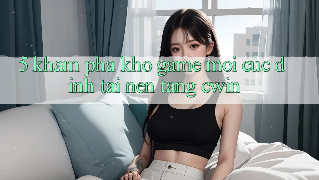 5. Khám Phá Kho Game Mới Cực Đỉnh Tại Nền tảng Cwin