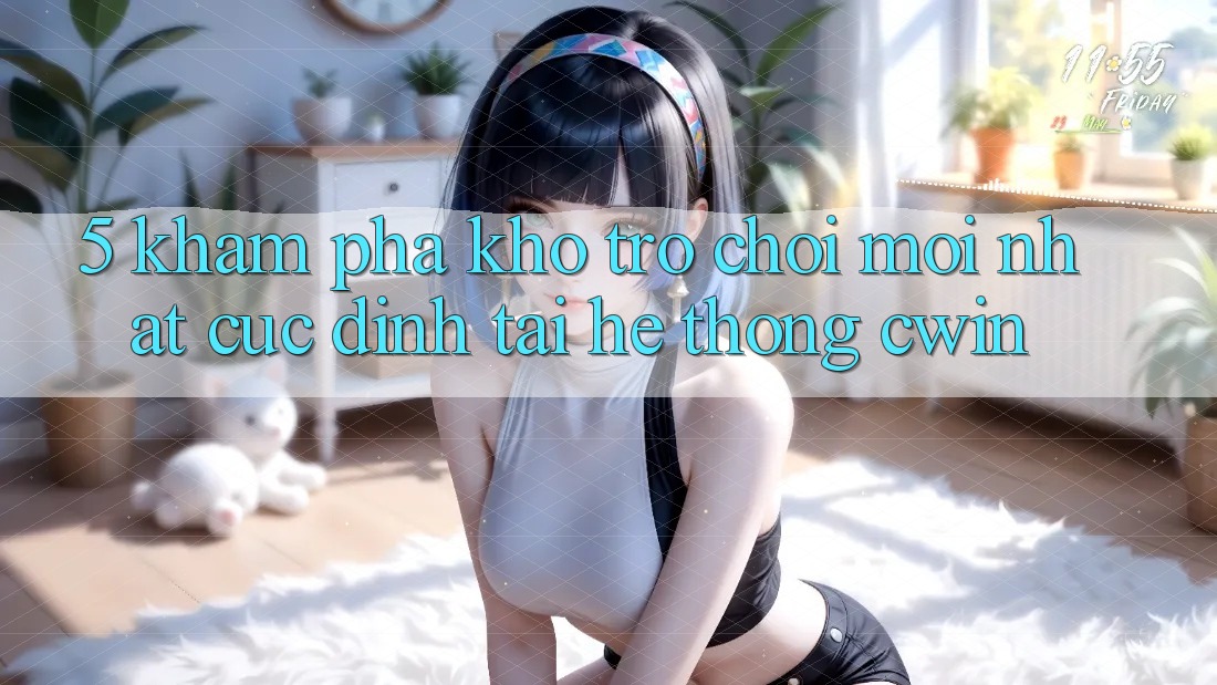 5. Khám Phá Kho Trò chơi Mới nhất Cực Đỉnh Tại Hệ Thống Cwin