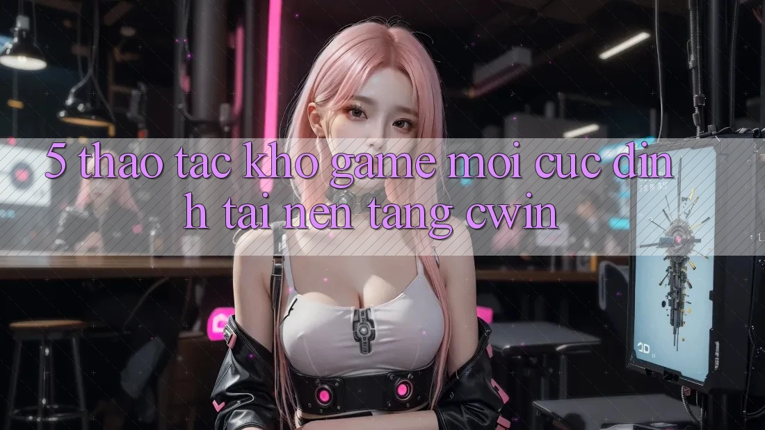 5. Thao tác Kho Game Mới Cực Đỉnh Tại Nền tảng Cwin