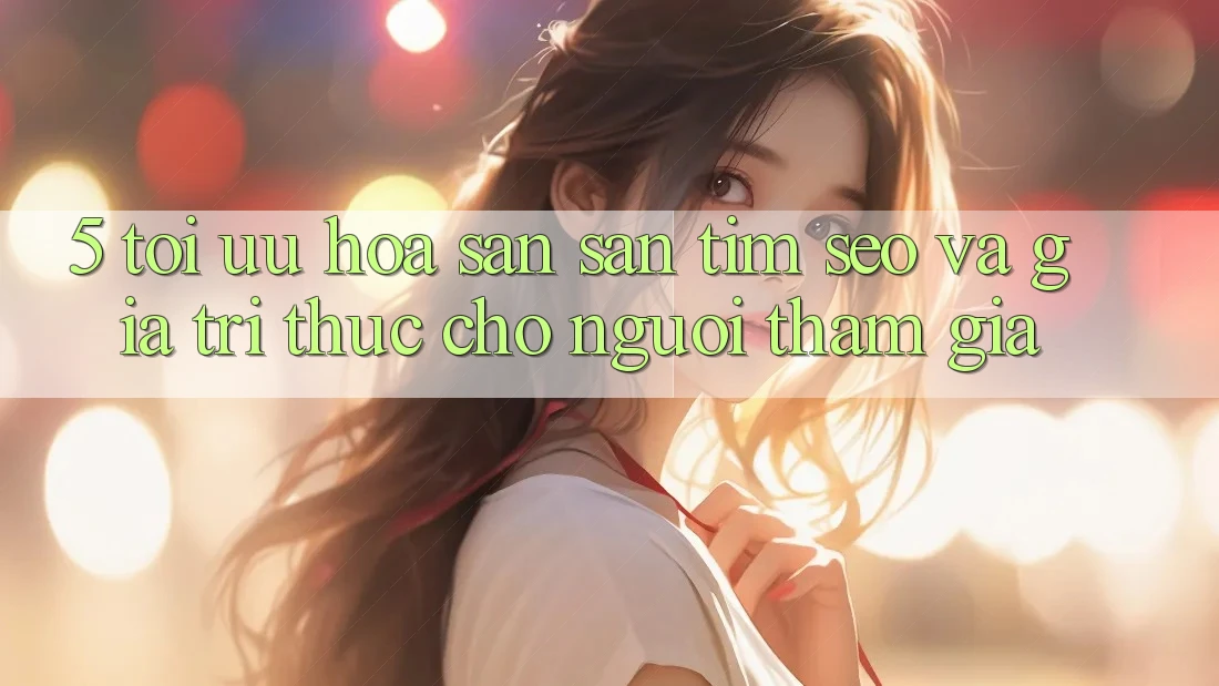 5. Tối Ưu Hóa Săn săn tìm (SEO) Và Giá Trị Thực Cho Người tham gia