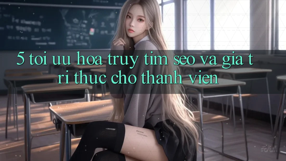 5. Tối Ưu Hóa Truy tìm (SEO) Và Giá Trị Thực Cho Thành viên