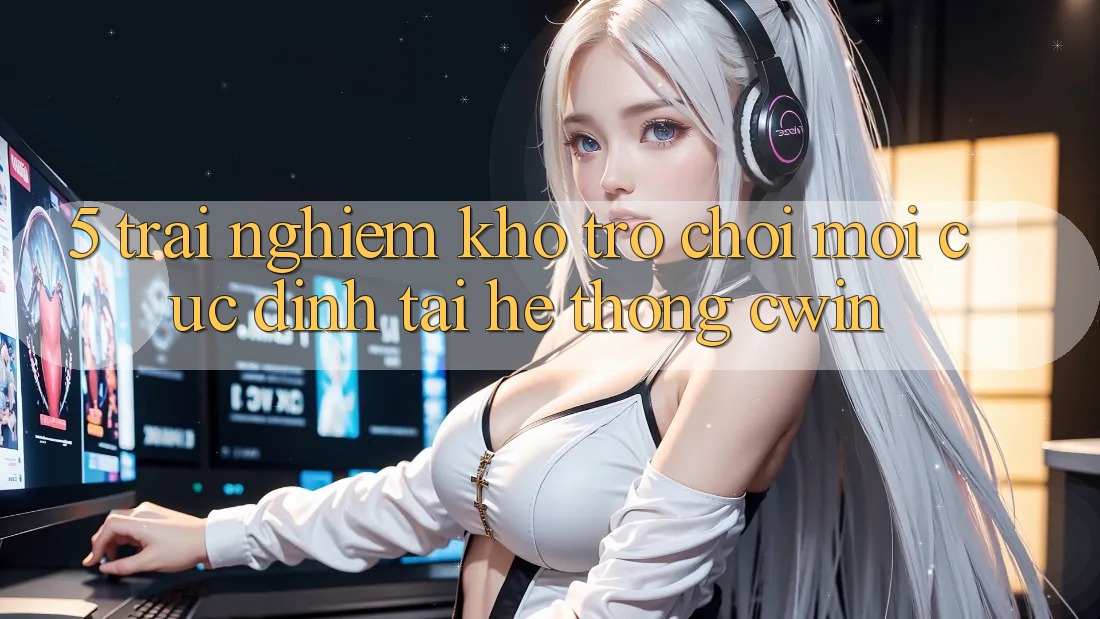 5. Trải nghiệm Kho Trò chơi Mới Cực Đỉnh Tại Hệ Thống Cwin