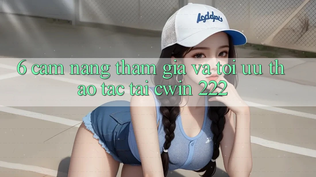 6. Cẩm nang Tham Gia Và Tối Ưu Thao tác Tại cwin 222