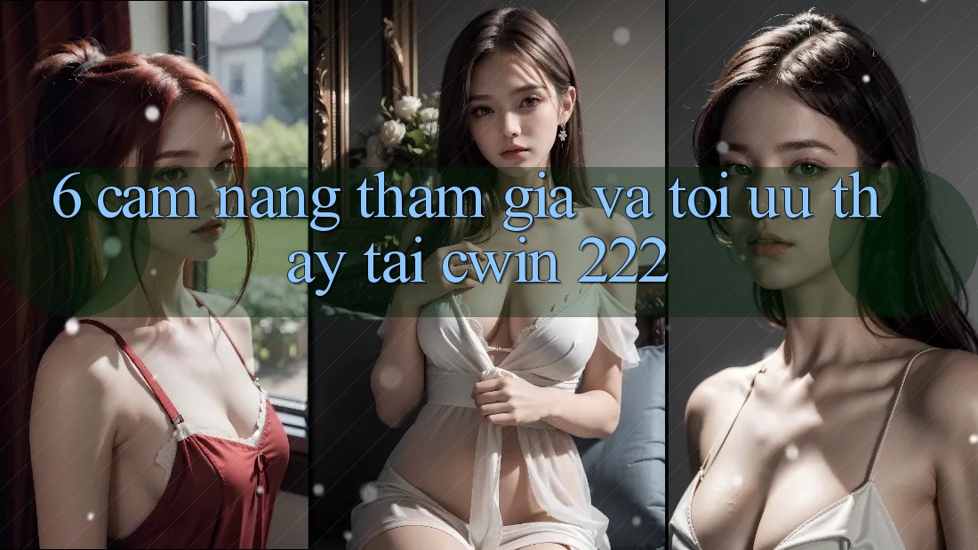 6. Cẩm nang Tham Gia Và Tối Ưu Thấy Tại cwin 222