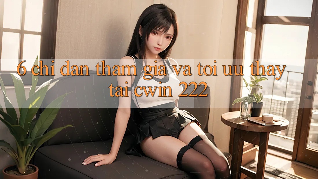 6. Chỉ dẫn Tham Gia Và Tối Ưu Thấy Tại cwin 222