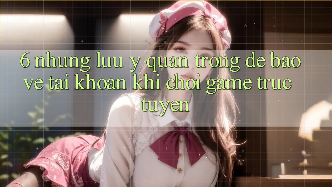 6. Những Lưu Ý Quan Trọng Để Bảo Vệ Tài Khoản Khi Chơi Game Trực Tuyến