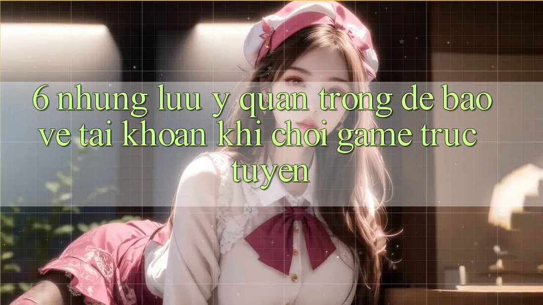 6. Những Lưu Ý Quan Trọng Để Bảo Vệ Tài Khoản Khi Chơi Game Trực Tuyến
