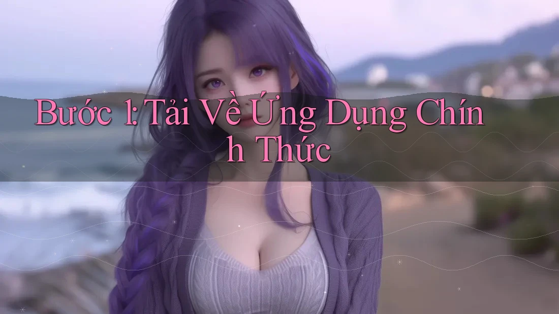 Bước 1: Tải về ứng dụng chính thức