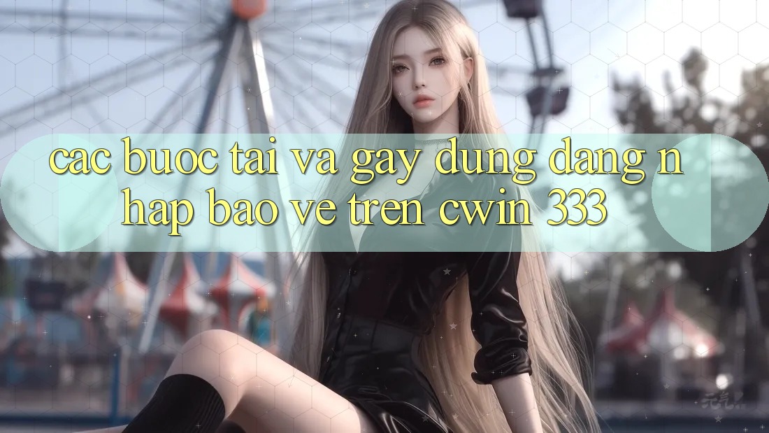 Các bước Tải Và Gây dựng Đăng Nhập Bảo Vệ Trên Cwin 333