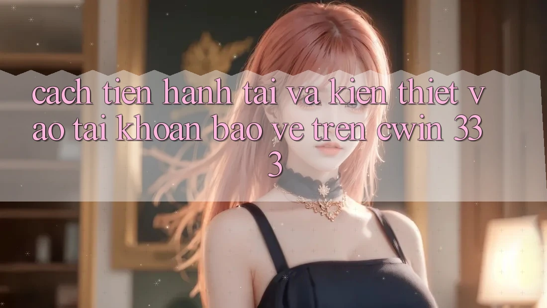 Cách tiến hành Tải Và Kiến thiết Vào tài khoản Bảo Vệ Trên Cwin 333